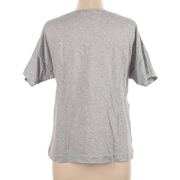 J Crew L Embroidered Herringbone Geometric Short Sleeve Top - Picture 3 of 3